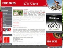 Tablet Screenshot of forbikes.cz